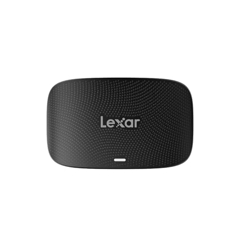 Lexar CFexpress Type B/SD Card Reader, Up to 10Gbps, USB 3.2 Gen 2 | Designed for CFexpress Type B & SD Cards, Dual-slot Simultaneous Offload, Includes USB-C/A Adapter, LRW520U-RNBNG - style: CFexpress Type B / SD USB 3.2 Reader