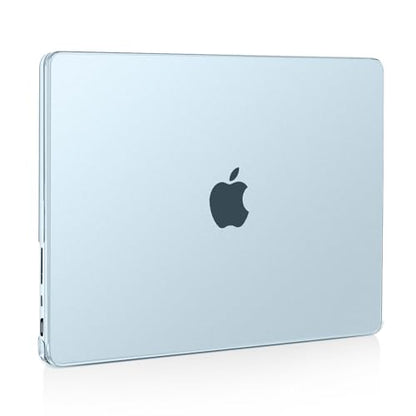 MOSISO Compatible with MacBook Pro 14 inch Case M5 2026 M4 M3 M2 M1 2025-2021, Ultra-Thin Seamlessly Closes Scratches & Fingerprints Resistant Matte Finish Protective Hard Shell Case, Sky Blue Clear - color: Sky Blue Clear