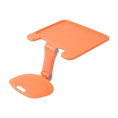 ECR4Kids The Surf Folding Portable Lap Desk, Large, Flexible Seating, Orange - color: Orange