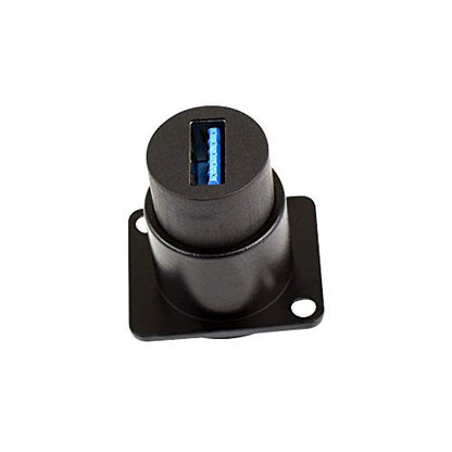 Toronce D R Series USB3.0 Passthrough Panel-Mount Connector (USB3.0) - size: USB3.0