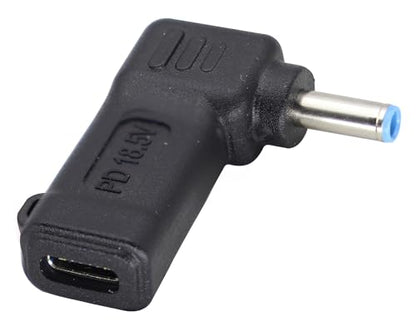 PD Type C Female to DC4.5x3.0mm Male Power Adapter | PD to DC4530 Laptop Charging Adapter Converters PD Power Charger Connector Laptop Connector [C-4530]