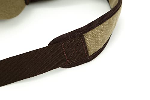 Sechunk Canvas Messenger Bag Sling Bag Crossbody Bag Shoulder Bag Retro Cross Body Handbags - color: Army Green, size: Large