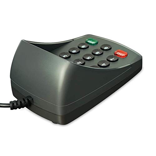 XCRFID USB 15 Keys Keypad Numeric Keyboard Numpad for Bank,Telecom, Mobile Unicom Business Hall Counter, Financial POS Payment System Digital Keyboard (YD541-Plaintext No Sound) - color: YD541-Plaintext No sound