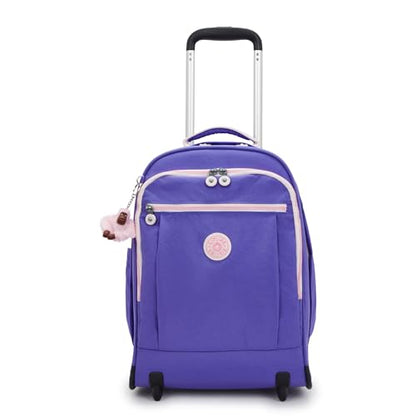 Kipling Women's Gaze 2 Wheel Rolling Backpack - color: Iris Purple C