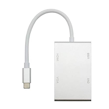 axGear USB-C to HDMI/DVI/VGA External Graphics Video Card Adapter USB 3.0 4K x 2K