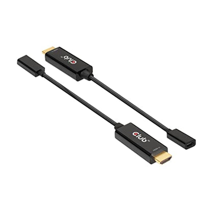Club3D CAC-1333 HDMI 2.0 to USB Type C 4K60Hz M/F Active Adapter - style: Adapter
