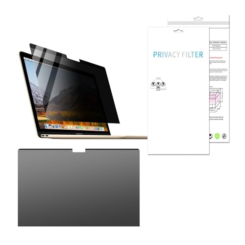 Magnetic Computer Privacy Screen, 13.3-16 Inch Anti Glare & Anti-Spy (16in/350x228mm) - size: 16in/350x228mm