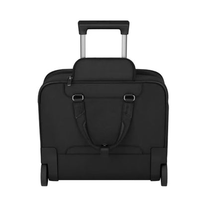 Victorinox Werks Traveler 7.0, Wheeled Briefcase, 2-Wheel Briefcase with 15.6" Laptop and 11’’ Tablet Compartment, Black