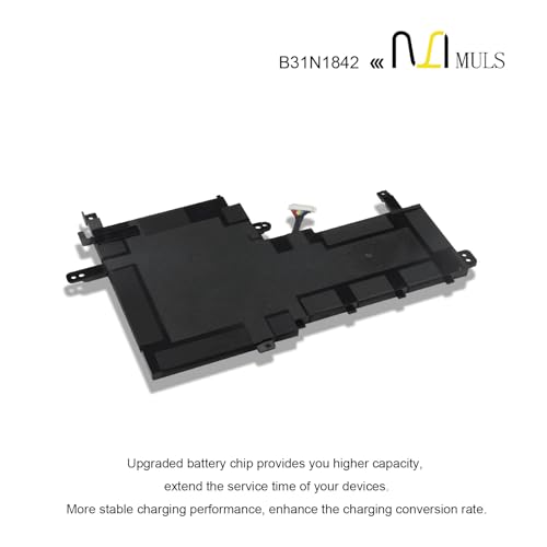 MULS B31N1842 Laptop Battery for Asus VivoBook 15 F513 M513 K513 S513 X513 | S15 S531F VivoBook S15 V5050E V5050EA S5500F S5500FL X513EA X531F X531FA K531F S531F S531FA V531F V531FA 0B200-03440000 42Wh