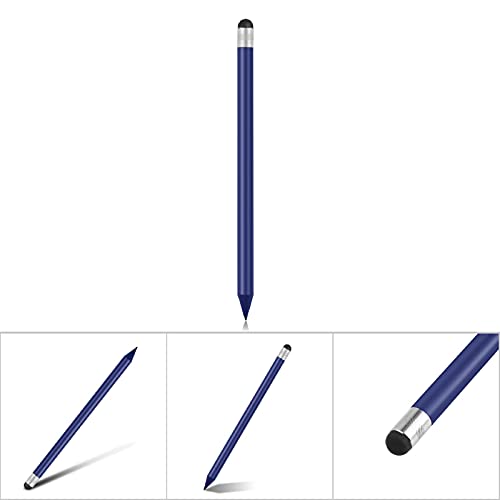 Universal Touch Screen Pen Replacement Stylus for Tablet s6 lite with 2 Replacement Tips Dark Blue Styli Pencil Compatible for Cell Phones Tablets Laptops Android Devices