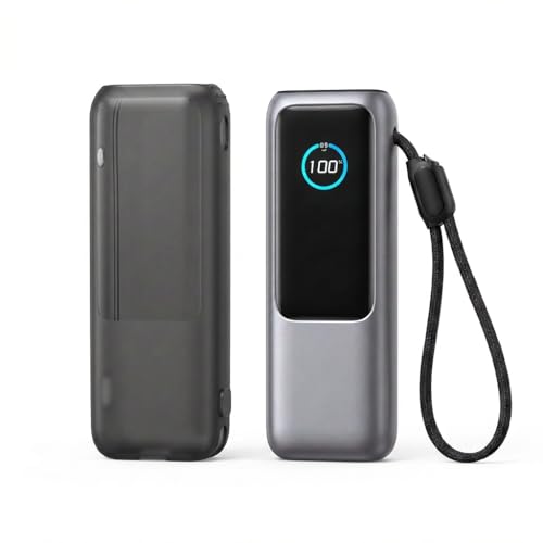 Power Bank Case for Anker Laptop Power Bank 25,000mAh 165W (A1695), Black Clear Matte TPU 1.5mm Slim Full-Body Protective Cover, HD Clear Screen Protection(Case Only) - color: BlackClear