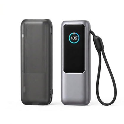 Power Bank Case for Anker Laptop Power Bank 25,000mAh 165W (A1695), Black Clear Matte TPU 1.5mm Slim Full-Body Protective Cover, HD Clear Screen Protection(Case Only) - color: BlackClear