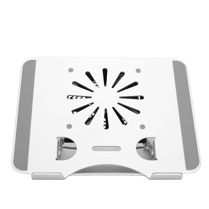 Laptop Cooler Stand 17in Aluminum Alloy Elevatable Foldable with USB Fan for Gaming Laptops and Tablets