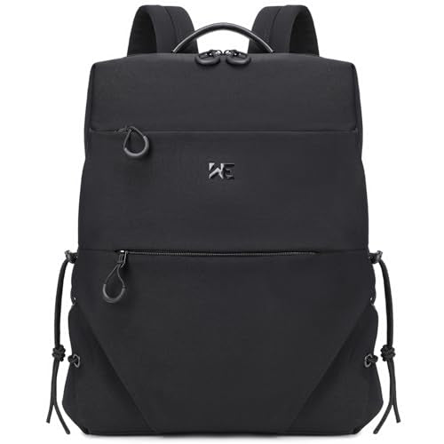 DUSLANG 15.6 Inch Laptop backpack for Men and Women, Anti theft Laptop backpack with USB Charging Port for College, Business, Black