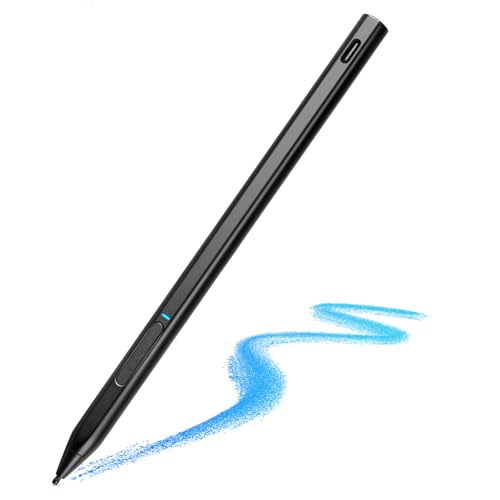 Stylus Pen for Remarkable Paper Pro - Marker Plus Replacement Remarkable Pro Pen with Built-in Eraser, Palm Rejection, 4096 Pressure Sensitive, Tilt Function, Rechargeable, Black | Built-in Eraser, Palm Rejection, 4096 Pressure Sensitive, Tilt Function, R