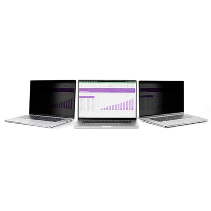StarTech 13.3in 16:10 Laptop Privacy Screen, Flip-Up, +/-30 Deg. View | Anti-Glare Blue Light Filter, Laptop Security Shield, Touch-Enabled Privacy Filter