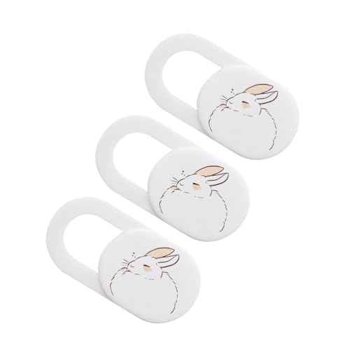OSALADI 3 Pack Webcam Slider Privacy Sticker Cover Self-Adhesive for Laptop Phone Tablet Slide Open and Close for Privacy Protection