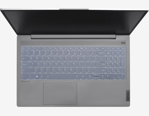 CaseBuy Keyboard Cover for Lenovo Yoga 7 7i 2-in-1 15.6" 16", Lenovo IdeaPad 1 1i 15.6", Lenovo V15 G4 Laptop 2026-2023,IdeaPad 3 3i 5 5i 7i 15.6",ThinkBook 15 G4 G3 G2 15p,IdeaPad Slim 7 15.6 - color: Clear