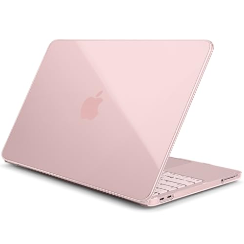 Batianda CrystalAir Case for MacBook Neo 13 Inch 2026, Crystal Blush | 4-in-1 Bundle Ultra Clear Slim Hard Shell, Lightweight Everyday Protection for MacBook Neo 13 Inch 2026 Model A3404 - color: Crystal Blush