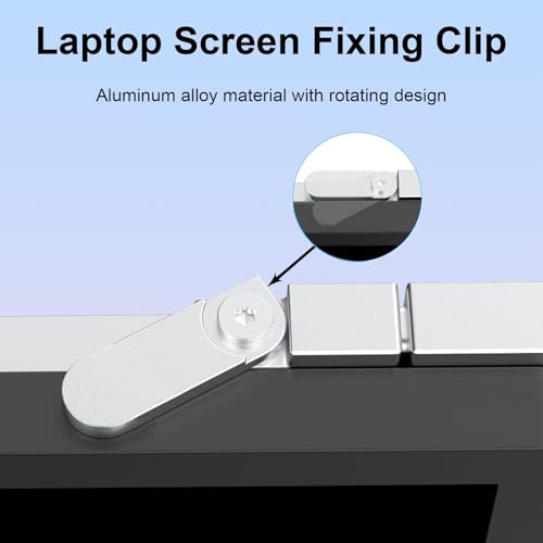 14-Inch WUXGA 60Hz 100% sRGB Dual Portable Monitor Extender | for 13.3–16”Laptops,Plug and Play,Aluminum Alloy,USB-C & H/D Interface,Suitable for Work,Travel and Commuting,Gaming - size: 14-inch