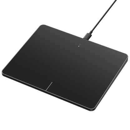 Wired Trackpad for Windows 10/11 – High-Precision Multi-Touch Portable Touchpad Mouse with Multi-Gesture, Ultra-Slim Aluminum Design, Compatibility for PC, Laptop, and Desktop Computers (dark) - color: dark