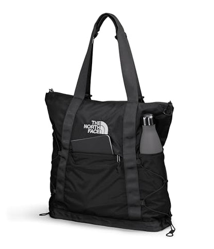 THE NORTH FACE Borealis Tote Bag | Over Shoulder & Backpack Carry Options, Water Repellent, 16" Laptop Sleeve - color: Tnf Black/Tnf Black-npf