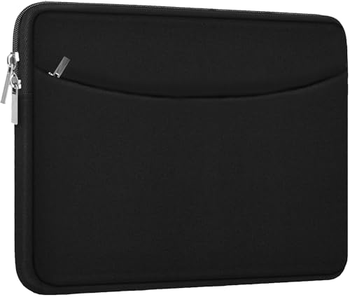 Laptop Case 15 in, Shockproof Protective Computer Bag with Accessory Pocket | Laptop Sleeve, Computer Bag with Accessory Pocket Portable Computer Sleeve for 14" MacBook, HP, Dell, Lenovo, Acer - color: Black, size: 15 inch