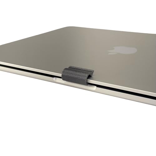 Webcam Cover Slide for Laptop, Made in the USA, Thin, Flexible, Push-On Camera Cover for MacBook, PC & Chromebook, No Adhesive, No Residue, 6 Pack