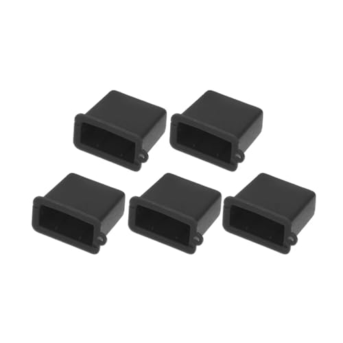 USB Cover Cap 40 Pcs USB Type A Male Anti-Dust Plug Stopper Cap Cover Protector Dropship for USB Type A(Black) - color: Black