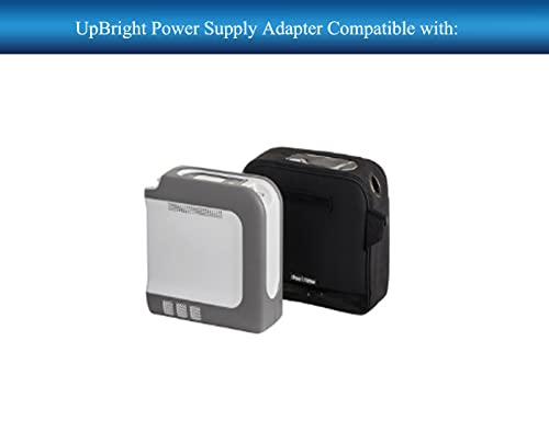 UpBright Car DC Adapter Compatible with Drive DeVilbiss iGO2 Portable Concentrator Battery Charger Megmeet Model MANGO120-15BX-DEV 125CH-613 DV68-620 125 125CH613 DV68620 12V-17V Auto Power Supply