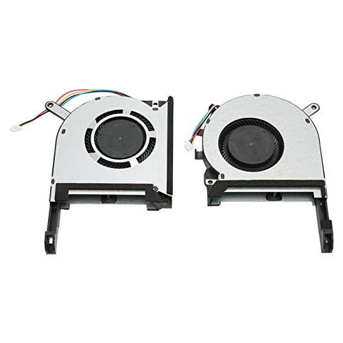 Aluminum Laptop Cooler Stand with 2 Ultra Quiet Fans Design for 13 17 Notebooks Gaming Laptops - size: CPU and GPU Fan