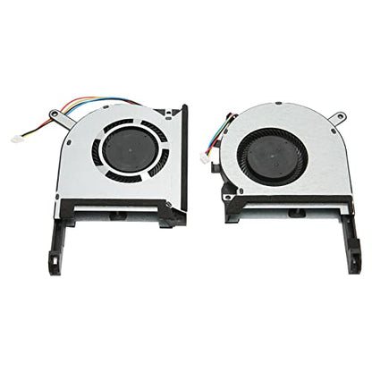 Aluminum Laptop Cooler Stand with 2 Ultra Quiet Fans Design for 13 17 Notebooks Gaming Laptops - size: CPU and GPU Fan