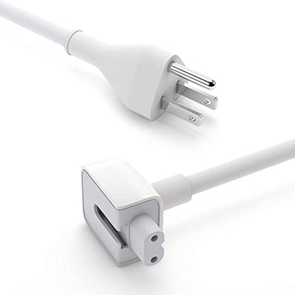 New Replacement AC Power Adapter Extension Cord for MacBook Chargers and iPad Chargers - 6 Feet 3-Prong Power Cord Compatible with Apple MacBook Pro, MacBook Air, iPad, USB-C and MagSafe Adapters