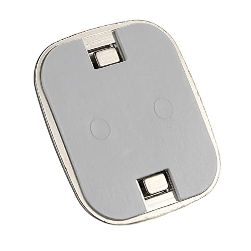 Security Base Plate for Cable Locks Metal Notebook Computer Fixing Base Square Fixed Board with Hole for Laptop Computer Fixing Metal