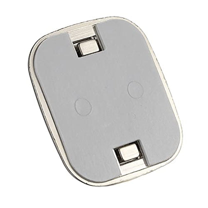 Security Base Plate for Cable Locks Metal Notebook Computer Fixing Base Square Fixed Board with Hole for Laptop Computer Fixing Metal