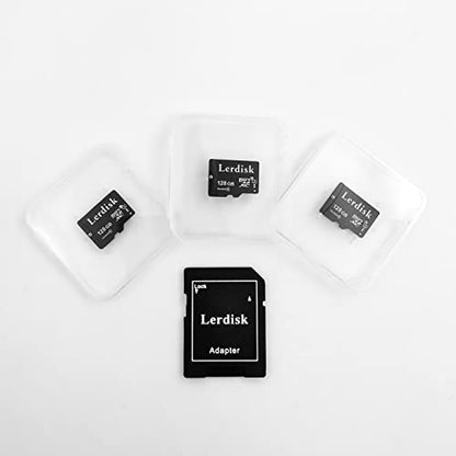 Factory Wholesale Micro SD Card 128GB U3 Pack of 3 in Bulk MicroSDXC with Adapter Produced by Authorized Licencee(128GB) - size: 128GB U3