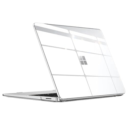 Fintie Case for 13.8 Inch Surface Laptop 8 2026 / Surface Laptop 7 2024 | Hard Shell, Slim Fit, Crystal Clear - color: Crystal Clear