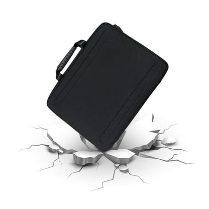 Hrad Shell 15.6inch HP Laptop Case Compatible for HP 15.6" Portable Computer Bag,Acer Aspire 5 Slim Notebook, EVA Protective Carrying Case Sleeve for 15.6" Lenovo IdeaPad,Black