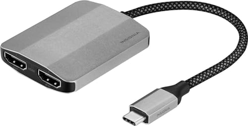 INSIGNIA USB-C to Dual 4K HDMI Adapter - style: USB-C to Dual HDMI Adapter