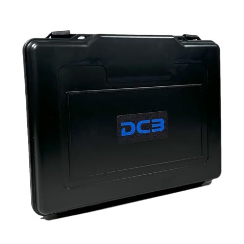DCB Cases - Element 3322F 12.36 x 9.13 x 1.57 Int Dim | IP67 Waterproof | Protects Tablets, Phones, and Documents | Shoulder Strap | Latch Close | Injection Molded Plastic | Foam Insert