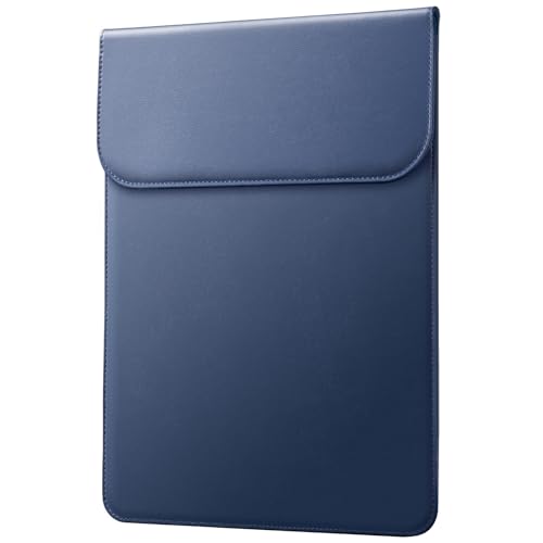 JETech Slim Laptop Sleeve for 14-Inch Devices, Navy | For MacBook Neo (A18 Pro), MacBook Pro 14"(M5-M1, 2026-2020), Slim Lightweight Design, PU Leather Material - color: Navy, size: 14-Inch