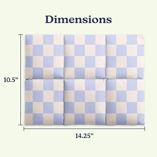 Vandel Puffy Laptop Sleeve 13 inch - 14 inch Waterproof Laptop Sleeve Case, Compatible with 13 inch MacBook Air/Pro 13 / MacBook Pro 14, iPad Pro 12.9, 13.3 in HP Dell, Air Case, Computer Bag Cover - color: s. Grid Blue Checker
