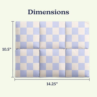 Vandel Puffy Laptop Sleeve 13 inch - 14 inch Waterproof Laptop Sleeve Case, Compatible with 13 inch MacBook Air/Pro 13 / MacBook Pro 14, iPad Pro 12.9, 13.3 in HP Dell, Air Case, Computer Bag Cover - color: s. Grid Blue Checker