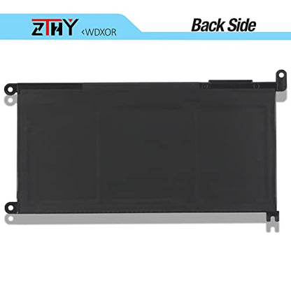 42Wh WDX0R 3CRH3 Battery Replacement for Dell Latitude 3480 3580 3189 3379 | Inspiron 15 7579 7573 7560 7569 7570 5565 5567 5570 5578 5579 7586 7368 7378 5368 5378 5379 5765 5767 5775 Vostro 5468 5471 - size: 7.6*4.13*0.2 inch WDXOR
