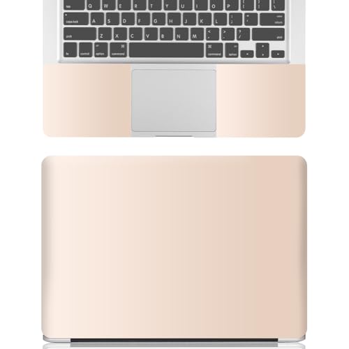 15-15.6 inches Netbook Laptop Skin Sticker Decal Reusable Cover Protector for 11.6 12 13 13.3 14 15 15.4 Notebook Chromebook Easy to Apply and Remove, Scratch-Resistant Waterproof I Gradient Nude - color: Gradient Nude