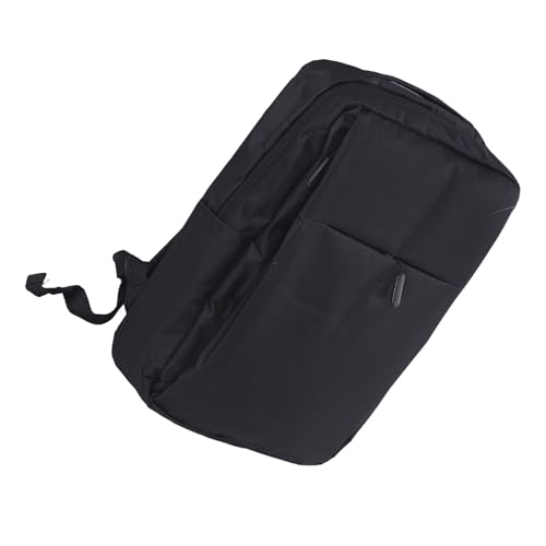 Travel Laptop Backpack Unisex, Work Laptop Backpack with USB Charging Port, Large Casual Daypack for Men Women, Oxford Fabric Carry On Computer Bag with Anti - Slip (Black)