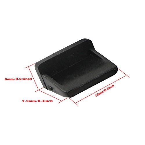 GINTOOYUN 50pcs USB Anti Dust Cap,Port Plug Cover for USB Type A Female End,Silicone