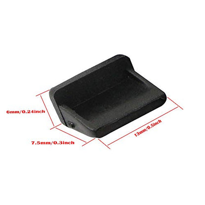 GINTOOYUN 50pcs USB Anti Dust Cap,Port Plug Cover for USB Type A Female End,Silicone