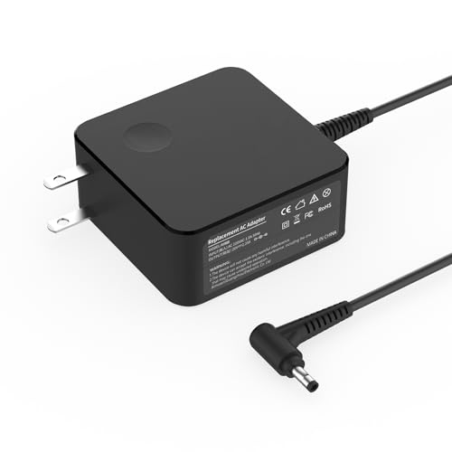 45W AC Charger fit for Lenovo IdeaPad Flex 4 5 100 100S 110 120S 130 320S 330 510 520 S145 Yoga 710 80TJ 81H5 81N3 81SS 81WA 20V 2.25A ADL45WCC PA-1450-55LL Laptop Adapter Power Supply Cord