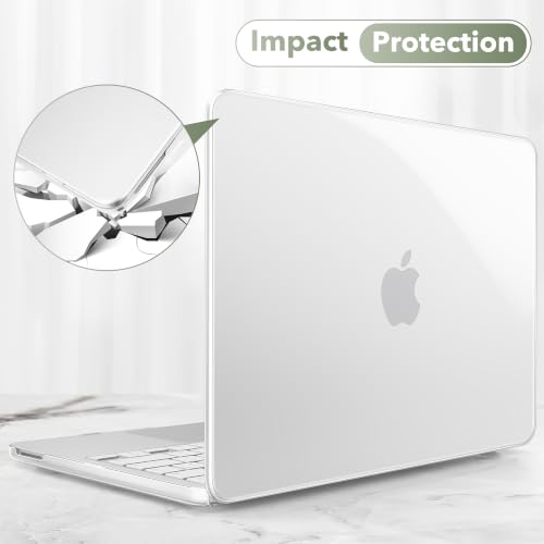 May Chen for MacBook Neo 13 inch Liquid Retina Display ((2026 Release A3404), Slim & Lightweight Protective Case with Screen Protector&Keyboard Cover&Dust Plug, Crystal Clear - color: Crystal Clear